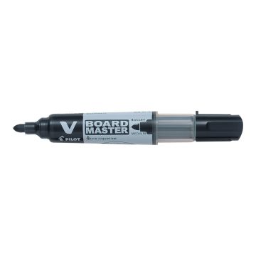 PILOT V-Board Marker - Bullet Tip - Black - Pack 10