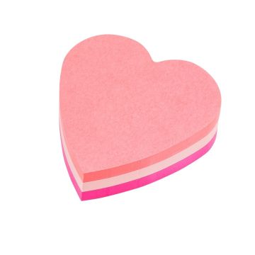 Post-It Die Cut Cube Heart - Pack of 12