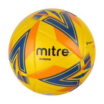 Mitre Ultimatch Football - Yellow - Size 4 - Pack of 12