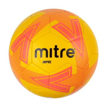 Mitre Impel Football - Yellow/Orange - Size 5 - Pack of 12 with Bag