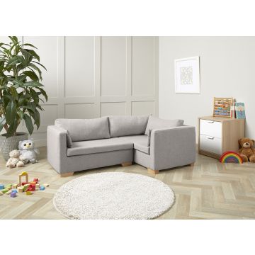 Mini Corner Sofa - Grey