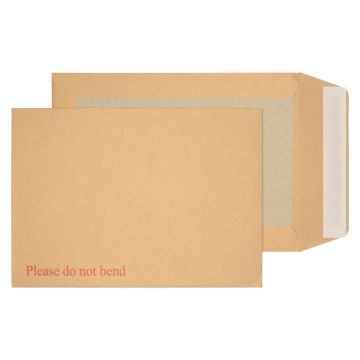 C5 Hard Back Envelopeselopes Peel & Seal Manilla - Pack of 125
