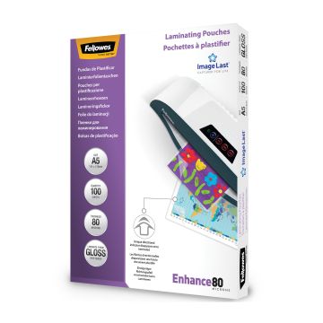 Gloss Laminating Pouch (80 Micron) - A5 - Pack of 100