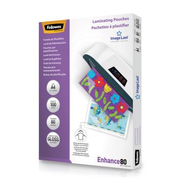 Gloss Laminating Pouch (80 Micron) - A4 - Pack of 100