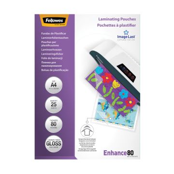 Gloss Laminating Pouch (80 Micron) - A4 - Pack of 25