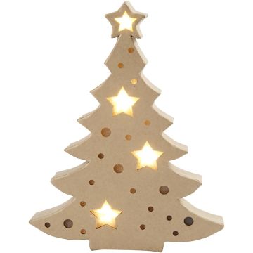 Papier Mache Christmas Tree