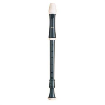 Aulos 209B Treble Recorder - Brown and White