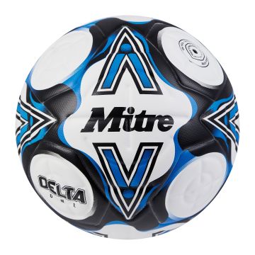 Mitre Delta One - White - Size 4 - Pack of 12 with Bag