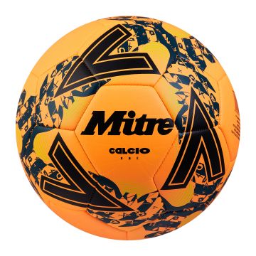 Mitre Calcio '24 Football - Orange - Size 5 - Pack of 12