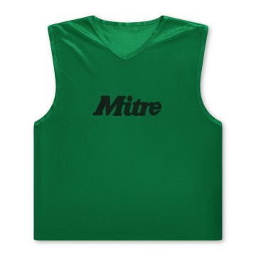 Mitre Pro Training Bib - Green - Small Senior (M-L)