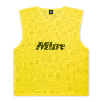 Mitre Pro Training Bib - Yellow - Small Senior (M-L)