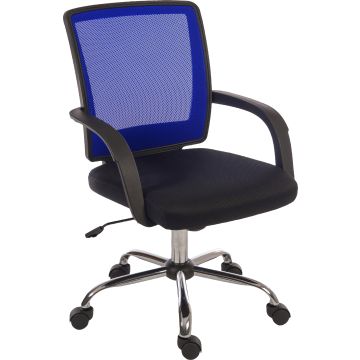 Star Mesh Office Chair - Blue