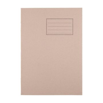 Exercise Books A4 64 Page 8mm F&M - Buff - Pack of 50