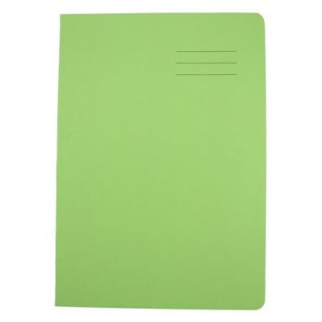 Exercise Books A4 64 Page 15mm F&M - Light Green - Pack of 50
