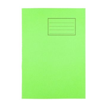 Exercise Books A4 48 Page 8mm F&M - Light Green - Pack of 100