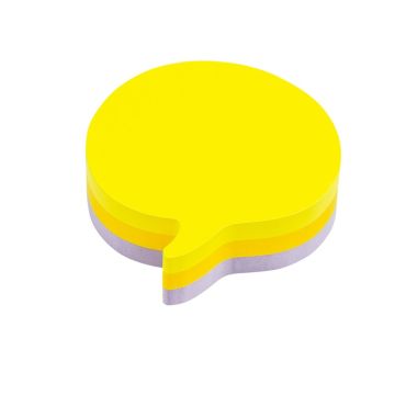 Post-It Die Cut Cube Speech Bubble - Pack of 12
