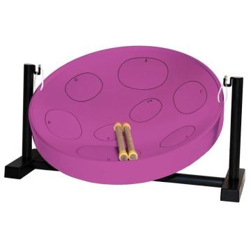 Jumbie Jam Table Top Steel Pan - Purple