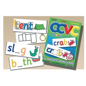 CCVC Word Strips - Pack of 33