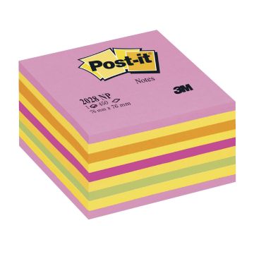 Post-it Notes Cube - Neon Pink