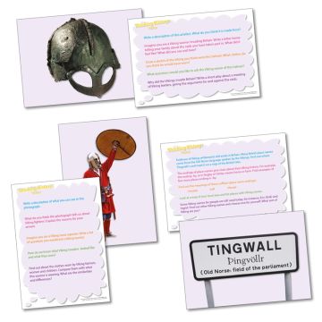 Thinking History Cards - Vikings 