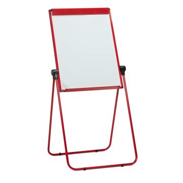 Ultramate Magnetic Flipchart Easel - Red