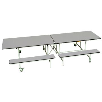 Mobile Folding Bench Unit 11-14yrs Grey