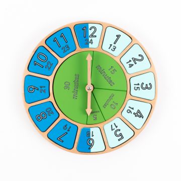 Wooden Learning Clock