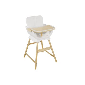 Igloo High Chair and Tray - White