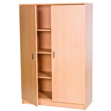 Classmates Lockable Stock Cupboards - Beech - 1500mm