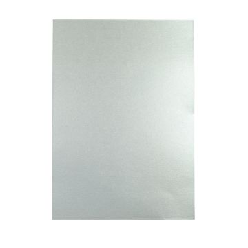 Georama Metallics A4 120gsm - Silver - Pack of 100