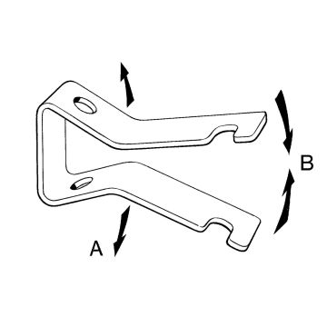 Delrin Plastic Burette Clamp