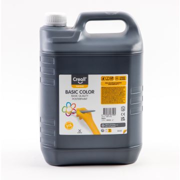 Creall Basic Colour Ready Mixed 5L - Black