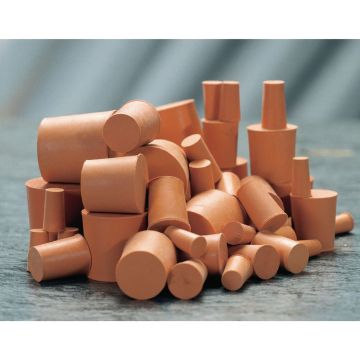 Red Rubber Stoppers Solid 33mm - Pack of 10