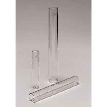 Pyrex Medium Wall Test Tube Without Rim - 125mm - 16mm - Pack of 100