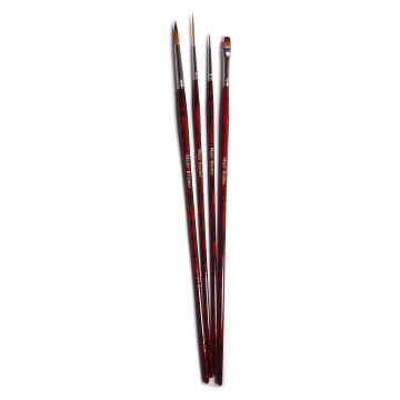 Acrylic Painting Brushes Set - Pack of 4