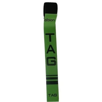 Albion Universal Tag Belts - Green - Pack of 10