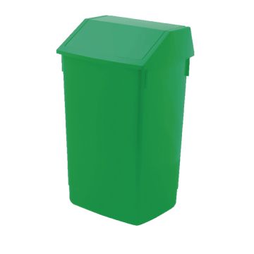 Flip Top Bin 54 Litre - Green