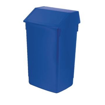 Flip Top Bin 54 Litre - Blue