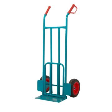 Apollo HD Sack Truck Fixed/Folding Toe Plate Blue