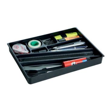 Smead Desk Drawer Organiser - Black