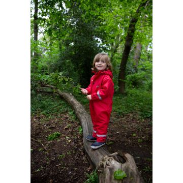 Muddy Puddles Puddleflex All in One Suit 4-5 Years Red