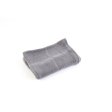 Cotton Cellular Blanket - Grey