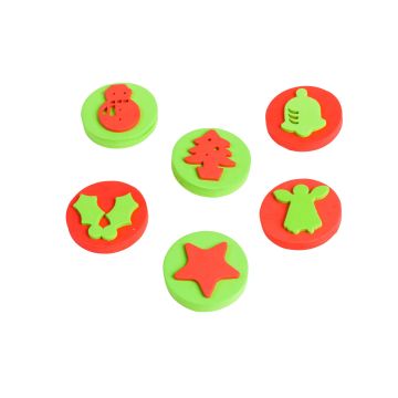 Christmas Palm Printers - Pack of 6