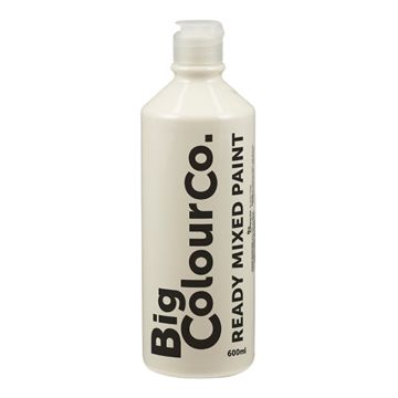 Ready Mixed Washable Paint 600ml - White - Pack of 10