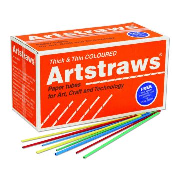 Artstraws Assorted Colours - Pack of 1350