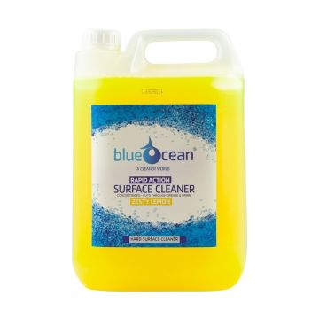 BlueOcean Rapid Action Surface Cleaner Zesty Lemon (Conc) 5L - Pack of 2
