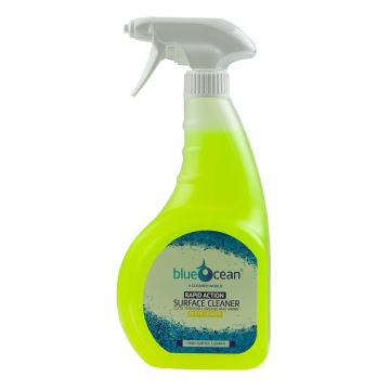 BlueOcean Rapid Action Surface Cleaner Zesty Lemon 750ml - Pack of 6