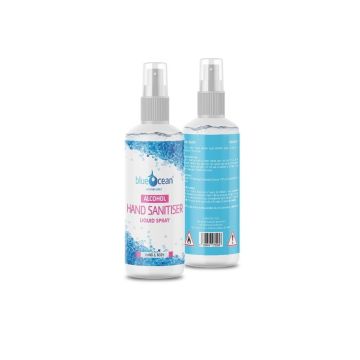 BlueOcean Alcohol Liquid Hand Sanitiser 100ml Spray