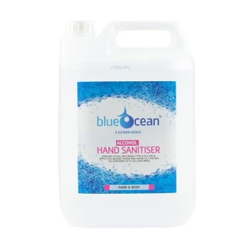 BlueOcean Alcohol Hand Sanitiser 5L - Pack of 2