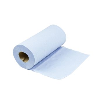 BlueOcean 2 Ply 10in Blue Hygiene Rolls - Pack of 18